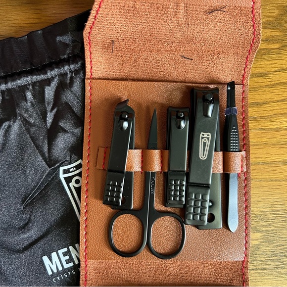 Men & Nails Luxury Grooming Travel Nail Kit - NEW! - Picture 5 of 6